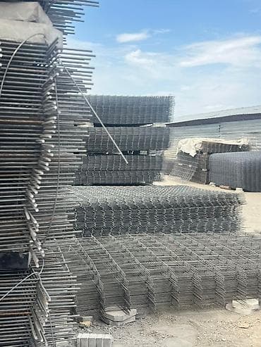 Металл тосмолор: Армирующая сетка с квадратными ячейками, изготовленная из прочных lalafo.kg да — 3 Металл тосмолор: Армирующая сетка с квадратными ячейками, изготовленная из прочных — 3