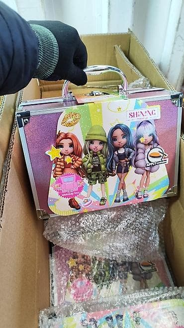 Детский косметический набор в алюминиевом чемоданчике Shining - lalafo.kg да Детский косметический набор в алюминиевом чемоданчике Shining -