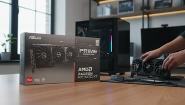 Видеокарта, Новый, Asus, Radeon RX, 16 ГБ, Для ПК at lalafo.kg Видеокарта, Новый, Asus, Radeon RX, 16 ГБ, Для ПК