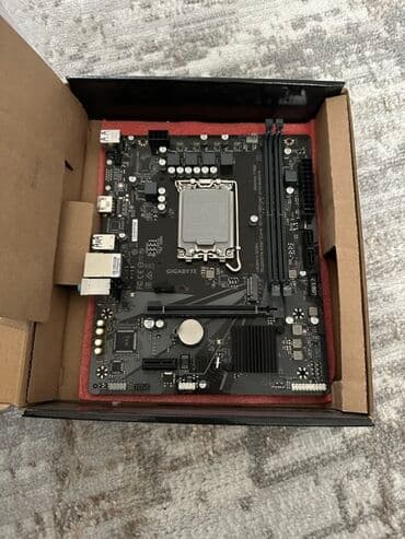 Материнская плата, Новый, Gigabyte, LGA1700, Micro-ATX, Для ПК at lalafo.kg Материнская плата, Новый, Gigabyte, LGA1700, Micro-ATX, Для ПК