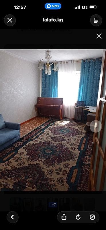 2 комнаты, Собственник, С мебелью полностью at lalafo.kg 2 комнаты, Собственник, С мебелью полностью