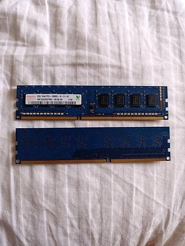 Оперативная память, Hynix, 2 ГБ, DDR3, Для ПК at lalafo.kg Оперативная память, Hynix, 2 ГБ, DDR3, Для ПК