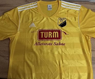 Мужская футболка, XL, Adidas, Б/у, цвет - Желтый, Самовывоз, Платная доставка at lalafo.kg Мужская футболка, XL, Adidas, Б/у, цвет - Желтый, Самовывоз, Платная доставка