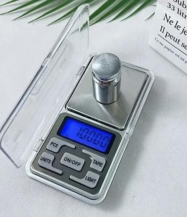 Карманные электронные весы с подсветкой - Диапазон взвешивания: до at lalafo.kg Карманные электронные весы с подсветкой - Диапазон взвешивания: до