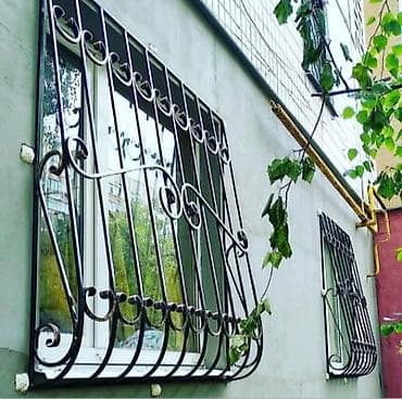 Решетки на балкон: Решетки для окон, Кованные, На заказ, Платная установка at lalafo.kg — 5 Решетки на балкон: Решетки для окон, Кованные, На заказ, Платная установка — 5