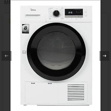 Сушильная машина Midea, фронтальная загрузка. Основные at lalafo.kg Сушильная машина Midea, фронтальная загрузка. Основные