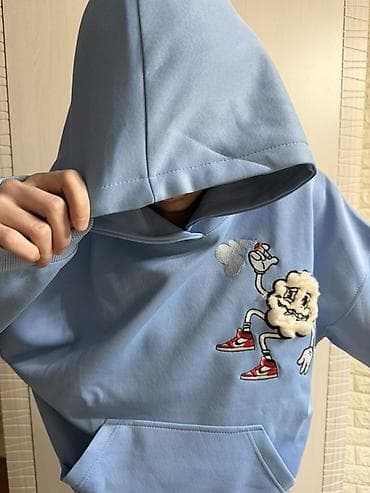 Худи, Оверсайз, Новый, Стандарт at lalafo.kg Худи, Оверсайз, Новый, Стандарт