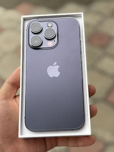 IPhone 14 Pro, Deep Purple, Коробка at lalafo.kg IPhone 14 Pro, Deep Purple, Коробка