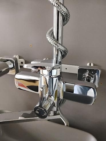 Суу аралаштыргычтар: Смеситель для ванны с душем, хром - Тип: настенный смеситель для lalafo.kg да — 1 Суу аралаштыргычтар: Смеситель для ванны с душем, хром - Тип: настенный смеситель для — 1