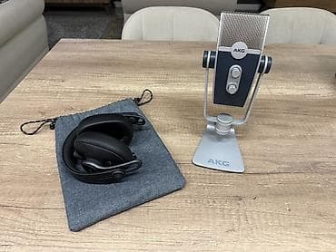 Комплект для записи и мониторинга AKG Почти не использовался. Как at lalafo.kg Комплект для записи и мониторинга AKG Почти не использовался. Как