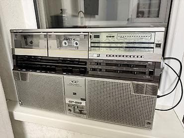Ретро аудио система SHARP GF-555 После полной профилактики 1980 года at lalafo.kg Ретро аудио система SHARP GF-555 После полной профилактики 1980 года