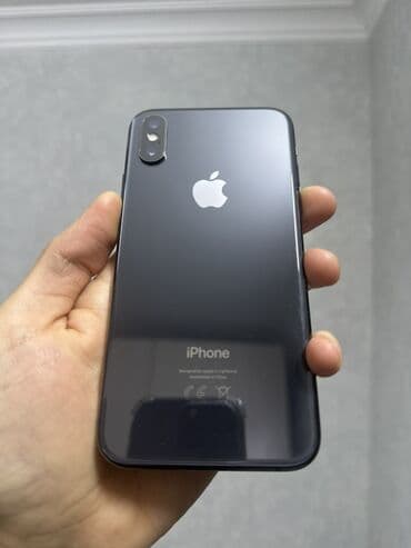 IPhone Xs, Б/у, 64 ГБ, Space Gray, Защитное стекло, Коробка, 81 % at lalafo.kg IPhone Xs, Б/у, 64 ГБ, Space Gray, Защитное стекло, Коробка, 81 %