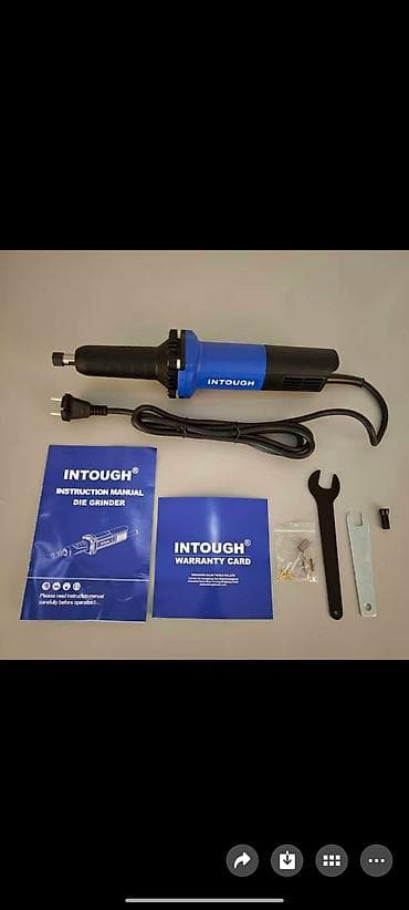 Прямошлифовальная машина INTOUGH (die grinder) Компактный сетевой lalafo.kg да Прямошлифовальная машина INTOUGH (die grinder) Компактный сетевой