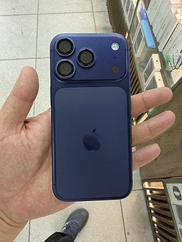 IPhone 17 Pro, Б/у, 512 ГБ, Синий, Защитное стекло, Чехол, 95 % at lalafo.kg IPhone 17 Pro, Б/у, 512 ГБ, Синий, Защитное стекло, Чехол, 95 %