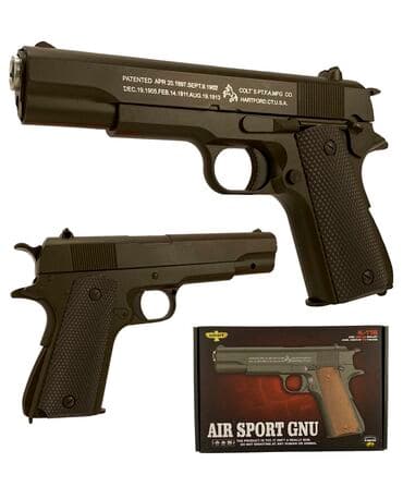 Airsoft Gun K116 железный игрушечный пистолет! Полностью из металла at lalafo.kg Airsoft Gun K116 железный игрушечный пистолет! Полностью из металла