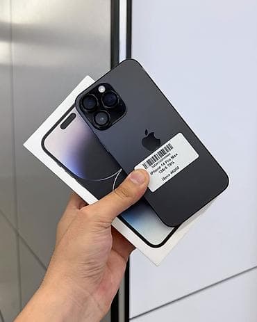 IPhone 14 Pro Max, Б/у, 128 ГБ, Jet Black, Защитное стекло, Чехол, Коробка, В рассрочку, 79 % at lalafo.kg IPhone 14 Pro Max, Б/у, 128 ГБ, Jet Black, Защитное стекло, Чехол, Коробка, В рассрочку, 79 %