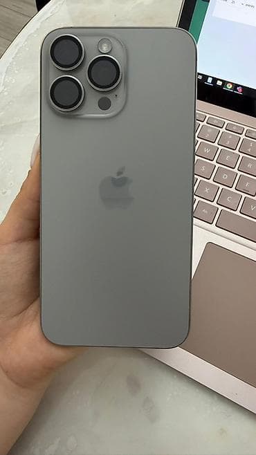 IPhone 15 Pro Max, Natural Titanium, 87 % at lalafo.kg IPhone 15 Pro Max, Natural Titanium, 87 %