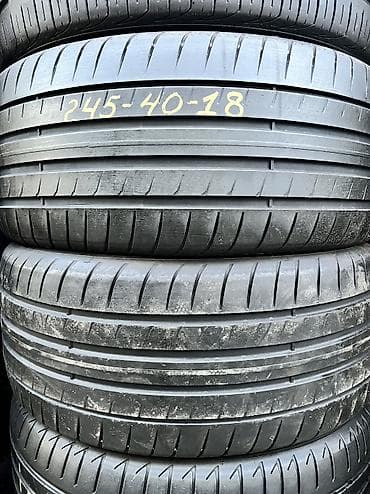 Шины 245 / 40 / R 18, Лето, Б/у, Пара, Германия, GoodYear at lalafo.kg Шины 245 / 40 / R 18, Лето, Б/у, Пара, Германия, GoodYear