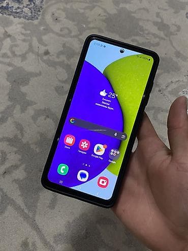Samsung Galaxy A52, Б/у, 128 ГБ, цвет - Черный, 2 SIM at lalafo.kg Samsung Galaxy A52, Б/у, 128 ГБ, цвет - Черный, 2 SIM
