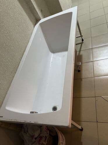 Ванна, Квадрат, Материал: Акрил, Размер: 175 x 75 см at lalafo.kg Ванна, Квадрат, Материал: Акрил, Размер: 175 x 75 см