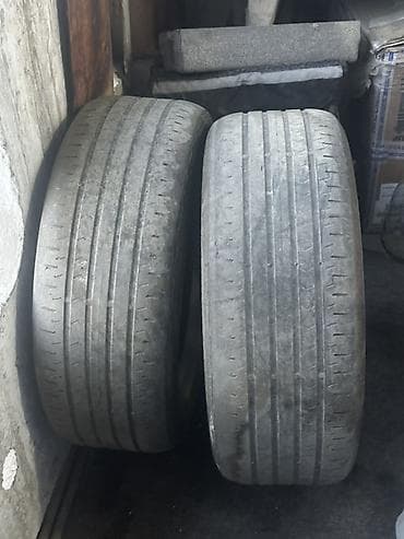 Три автомобильные летние шины 225/55 R17. Комплект из 3 штук at lalafo.kg Три автомобильные летние шины 225/55 R17. Комплект из 3 штук