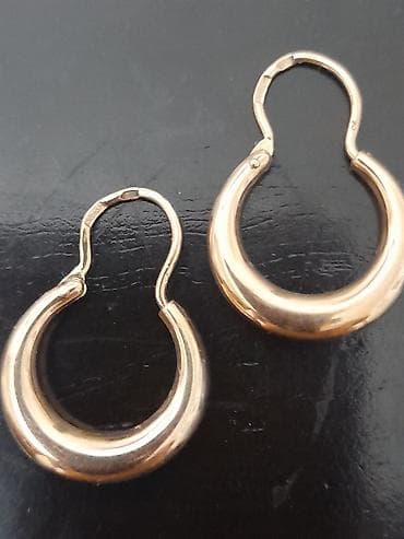 Серьги, Проба 583, Без вставки, Женские, Советские (СССР), Новый at lalafo.kg Серьги, Проба 583, Без вставки, Женские, Советские (СССР), Новый