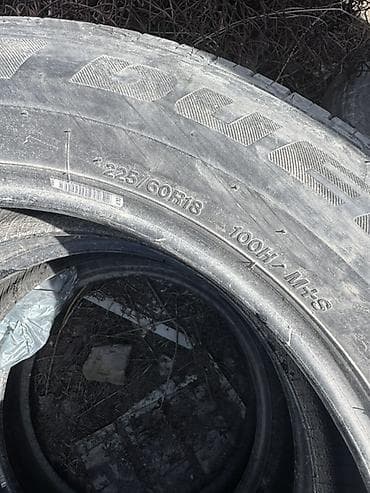 Цена указаз за 3 колеса Шины летние/всесезонные M+S, размер 225/60 at lalafo.kg Цена указаз за 3 колеса Шины летние/всесезонные M+S, размер 225/60