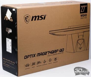 Паркет: Монитор, MSI, QLED, 27" - 28" lalafo.kg да — 4 Паркет: Монитор, MSI, QLED, 27" - 28" — 4