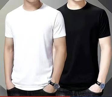 Мужская футболка, Все размеры, Новый, цвет - Белый, Самовывоз, Платная доставка at lalafo.kg Мужская футболка, Все размеры, Новый, цвет - Белый, Самовывоз, Платная доставка