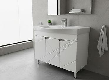 Раковина для ванной, Материал: Керамика, Размер: 1000 x 40 см at lalafo.kg Раковина для ванной, Материал: Керамика, Размер: 1000 x 40 см