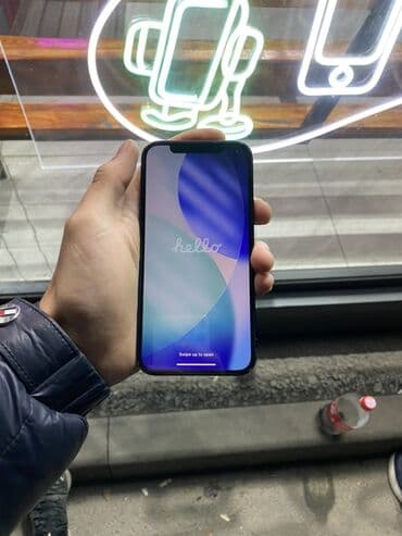 IPhone 12, Б/у, 128 ГБ, Синий, Чехол, 76 % at lalafo.kg IPhone 12, Б/у, 128 ГБ, Синий, Чехол, 76 %