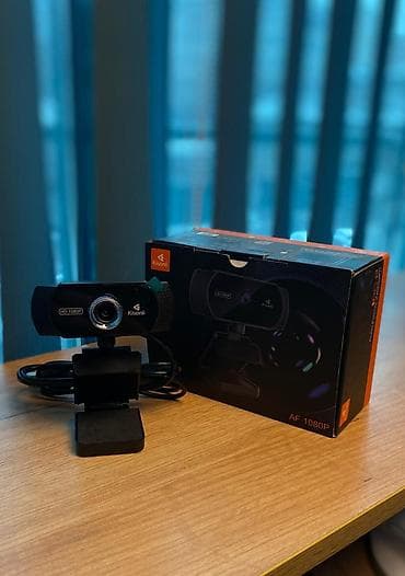 Веб-камера Kisonli AF 1080P - Разрешение видео: Full HD 1080p - at lalafo.kg Веб-камера Kisonli AF 1080P - Разрешение видео: Full HD 1080p -