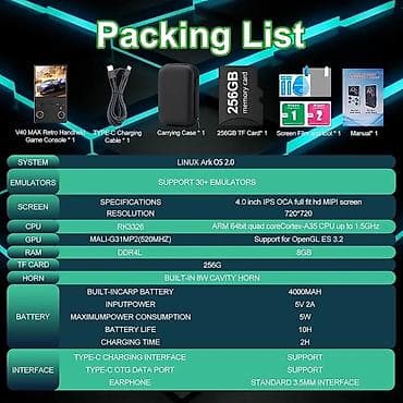 Sega: Новая портативная игровая консоль RegiisJoy V40 Max 2025 года, 256Gb lalafo.kg да — 7 Sega: Новая портативная игровая консоль RegiisJoy V40 Max 2025 года, 256Gb — 7