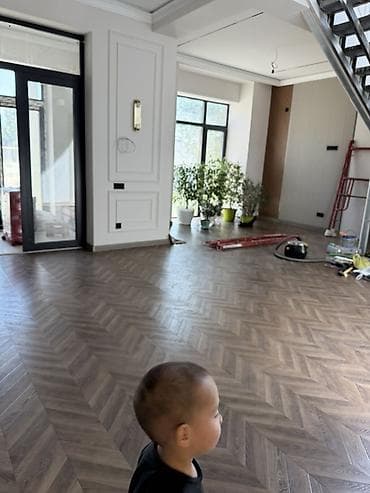 Инженерный паркет (ёлочка) для жилых и коммерческих интерьеров - at lalafo.kg Инженерный паркет (ёлочка) для жилых и коммерческих интерьеров -