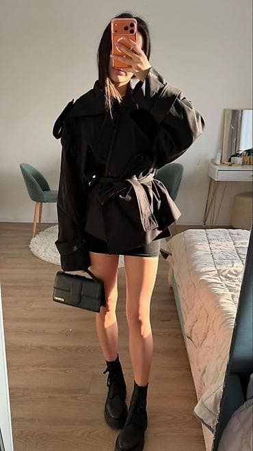 Жамгыр өткөрбөс курткалар: Плащ, Тренчкот, M lalafo.kg да — 4 Жамгыр өткөрбөс курткалар: Плащ, Тренчкот, M — 4