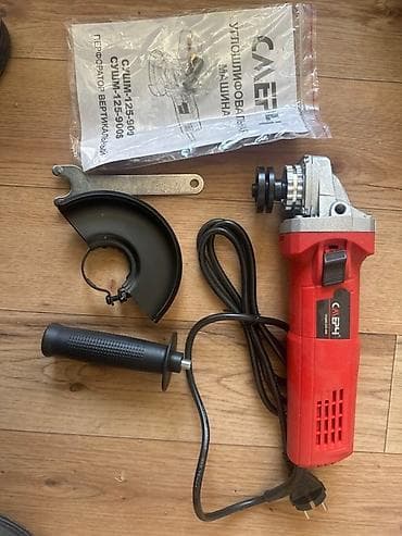 Угловая шлифовальная машина (болгарка) Смерч СУШМ-125-900 ВТ at lalafo.kg Угловая шлифовальная машина (болгарка) Смерч СУШМ-125-900 ВТ