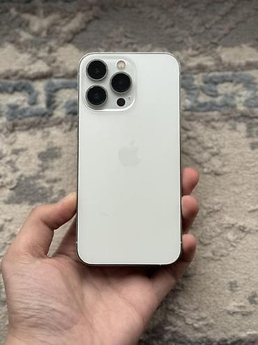 IPhone 13 Pro, Б/у, 128 ГБ, Серебристый, 81 % at lalafo.kg IPhone 13 Pro, Б/у, 128 ГБ, Серебристый, 81 %