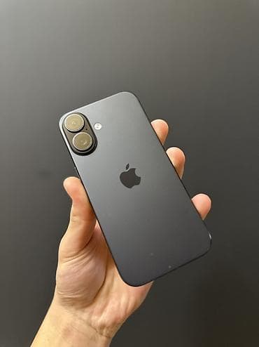 IPhone 16, Б/у, 128 ГБ, Черный, Зарядное устройство, Защитное стекло, Чехол, 91 % at lalafo.kg IPhone 16, Б/у, 128 ГБ, Черный, Зарядное устройство, Защитное стекло, Чехол, 91 %