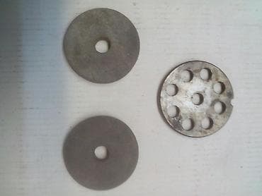 Абразивные круги для заточки ножей ручной мясорубки. Устанавливается в at lalafo.kg Абразивные круги для заточки ножей ручной мясорубки. Устанавливается в