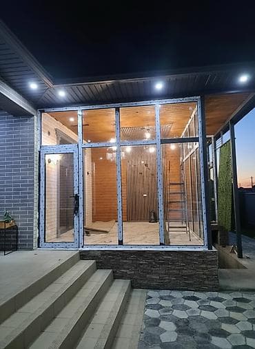 Алюминиевые витражные конструкции и двери под заказ - Изготовление и at lalafo.kg Алюминиевые витражные конструкции и двери под заказ - Изготовление и