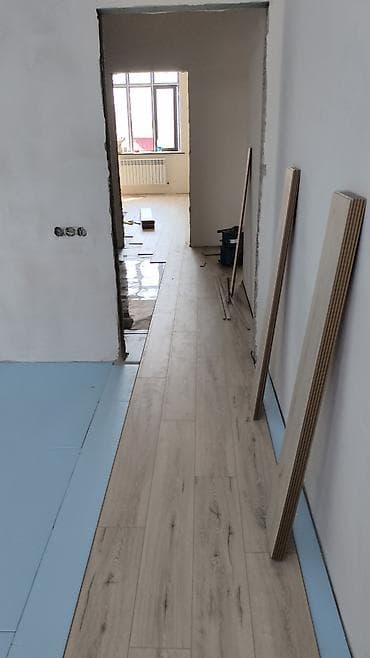 Пол иштери: Пол плинтустарын монтаждоо, Полду стяжкалоо, Полду тегиздөө | Паркет тактасы, Куйма полдор, Кварц-винил 6 жылдан ашык тажрыйба lalafo.kg да — 3 Пол иштери: Пол плинтустарын монтаждоо, Полду стяжкалоо, Полду тегиздөө | Паркет тактасы, Куйма полдор, Кварц-винил 6 жылдан ашык тажрыйба — 3