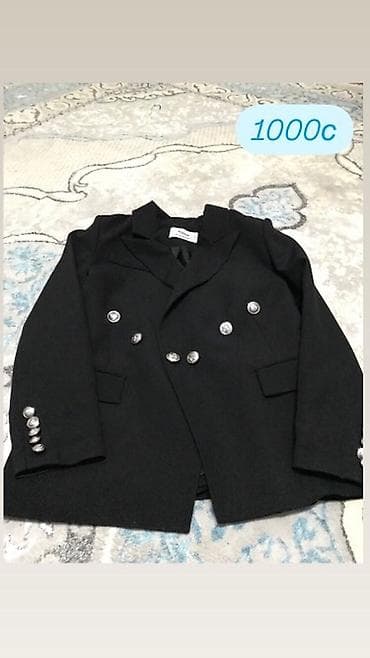 Пиджак, Классическая модель, Приталенная модель, Турция, L at lalafo.kg Пиджак, Классическая модель, Приталенная модель, Турция, L