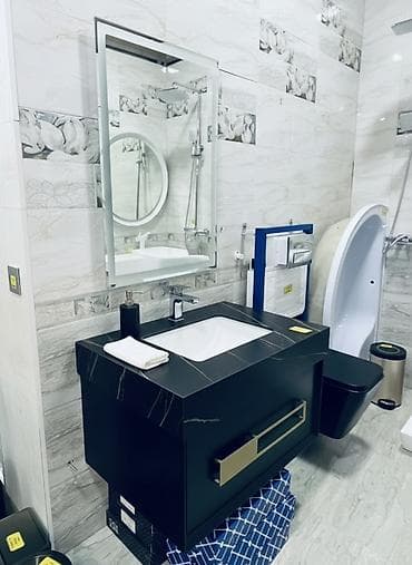 Ванна үчүн тумба, Жаңы, Раковина менен, Башка материал, Акысыз жеткирүү, түсү - Кара lalafo.kg да Ванна үчүн тумба, Жаңы, Раковина менен, Башка материал, Акысыз жеткирүү, түсү - Кара