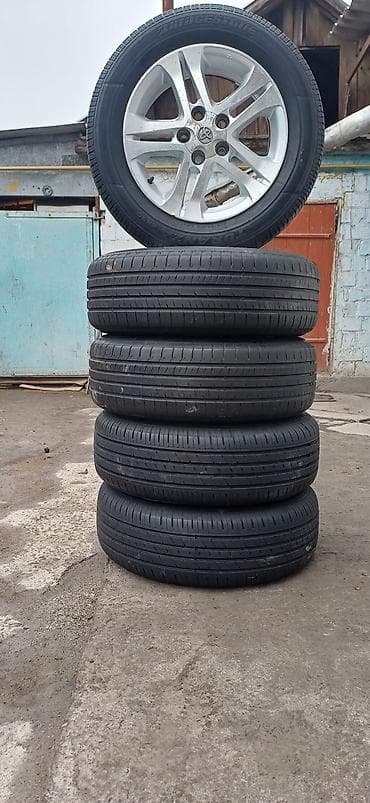 Шины 215 / 65 / R 16, Лето, Комплект, Bridgestone at lalafo.kg Шины 215 / 65 / R 16, Лето, Комплект, Bridgestone