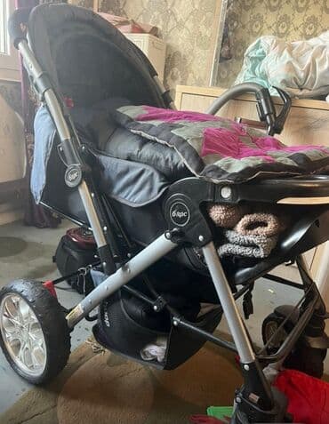 Коляска, цвет - Черный at lalafo.kg Коляска, цвет - Черный