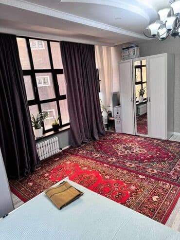 1 бөлмө, 46 м², Жеке план, 2 кабат, Косметикалык ремонт lalafo.kg да 1 бөлмө, 46 м², Жеке план, 2 кабат, Косметикалык ремонт