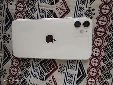 IPhone 11, Б/у, 128 ГБ, Белый, 100 % at lalafo.kg IPhone 11, Б/у, 128 ГБ, Белый, 100 %