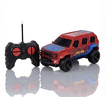 Радиоуправляемый внедорожник «Spider‑Man» - Игрушечный автомобиль в at lalafo.kg Радиоуправляемый внедорожник «Spider‑Man» - Игрушечный автомобиль в