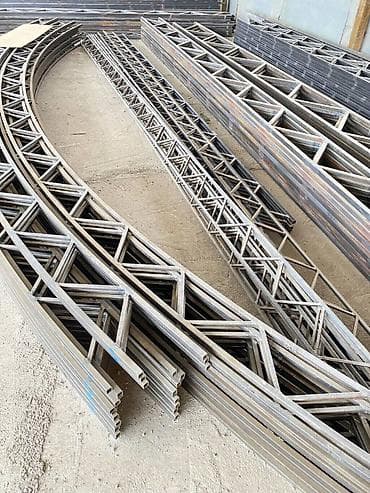 Ондулин: Продаю новые металлические фермы прямые и арочные. Большой lalafo.kg да — 1 Ондулин: Продаю новые металлические фермы прямые и арочные. Большой — 1