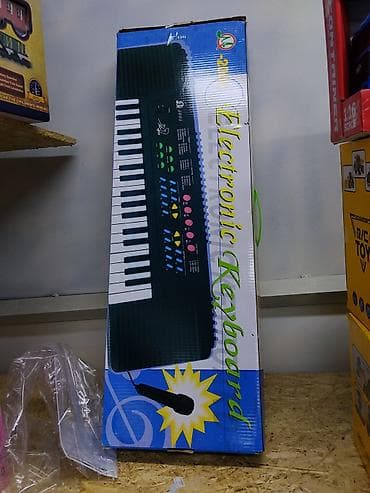 Электронный синтезатор (Electronic Keyboard) в коробке. - Клавиатура at lalafo.kg Электронный синтезатор (Electronic Keyboard) в коробке. - Клавиатура